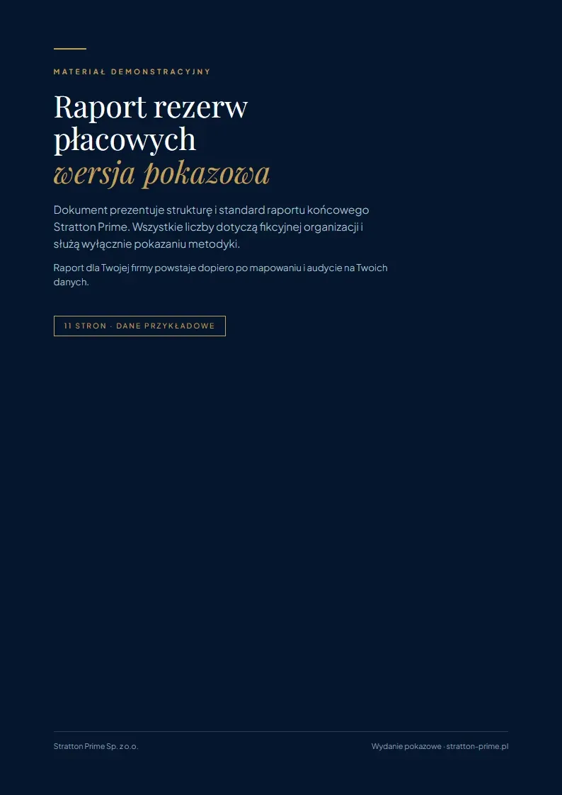 Okładka Raportu Rezerw Płacowych